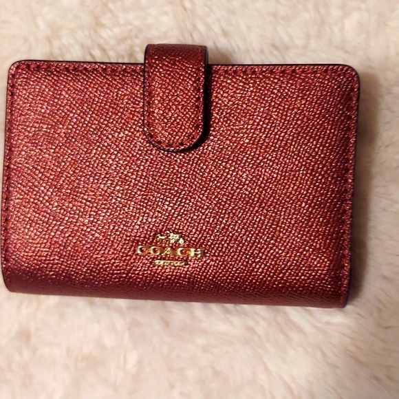 Coach Accessories - COACH metallic wallet